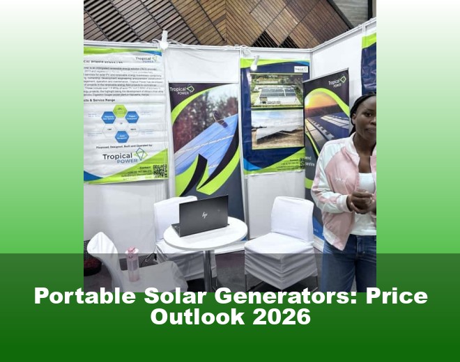 Portable Solar Generators: Price Outlook 2026